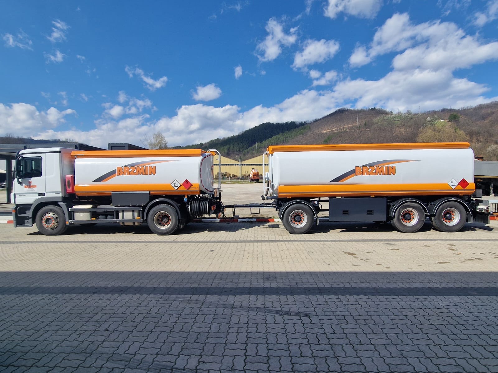 Brzmin cisterna za transport naftnih derivata